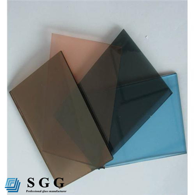 5mm natural color tinted glass