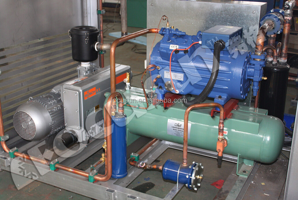 PLC Controlled Industrial Water Chiller for Long-Term Vegetable Preservation and Cooling