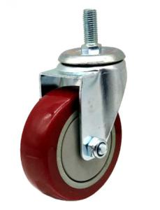 China 75mm stem casters and wheels wholesale