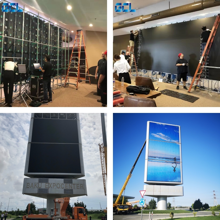 High Strength P16 Basketball Outdoor Digital Display Screen With 320 Panel Size