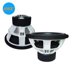 China Dual 2ohms 15 Inch 90dB 2000W Competition Car Subwoofers wholesale
