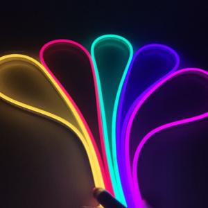 China 6x12mm Soft LED Neon Flexible Strip 12V Blue red pink colorful Narrow Decoration IP65 wholesale