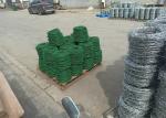 Traditional Double Twist Barbed Wire Galvanized Steel Material Protection