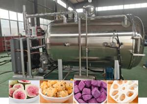 China 304 Stainless Steel Vacuum Freeze Dry Fruit Machine 100KG wholesale