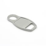 Custom Cut Metal Electrospark Sintered Stainless Steel Products Zipper Fastener