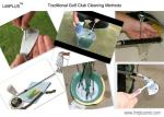 Coin Token Sonic Golf Club Cleaner , 40kHz Frequency Ultrasonic Cleaning