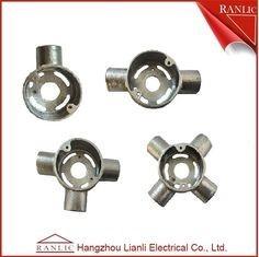 China Intersection Extension Malleable Four Way Junction Box 20mm 25mm wholesale