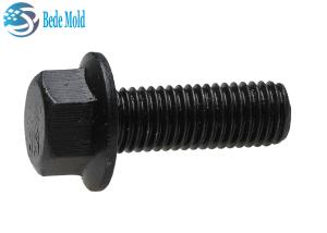 China Hex Flange Bolts Din6721 Standard 9.9 Grade Carbon Steel Materials Full Threaded wholesale