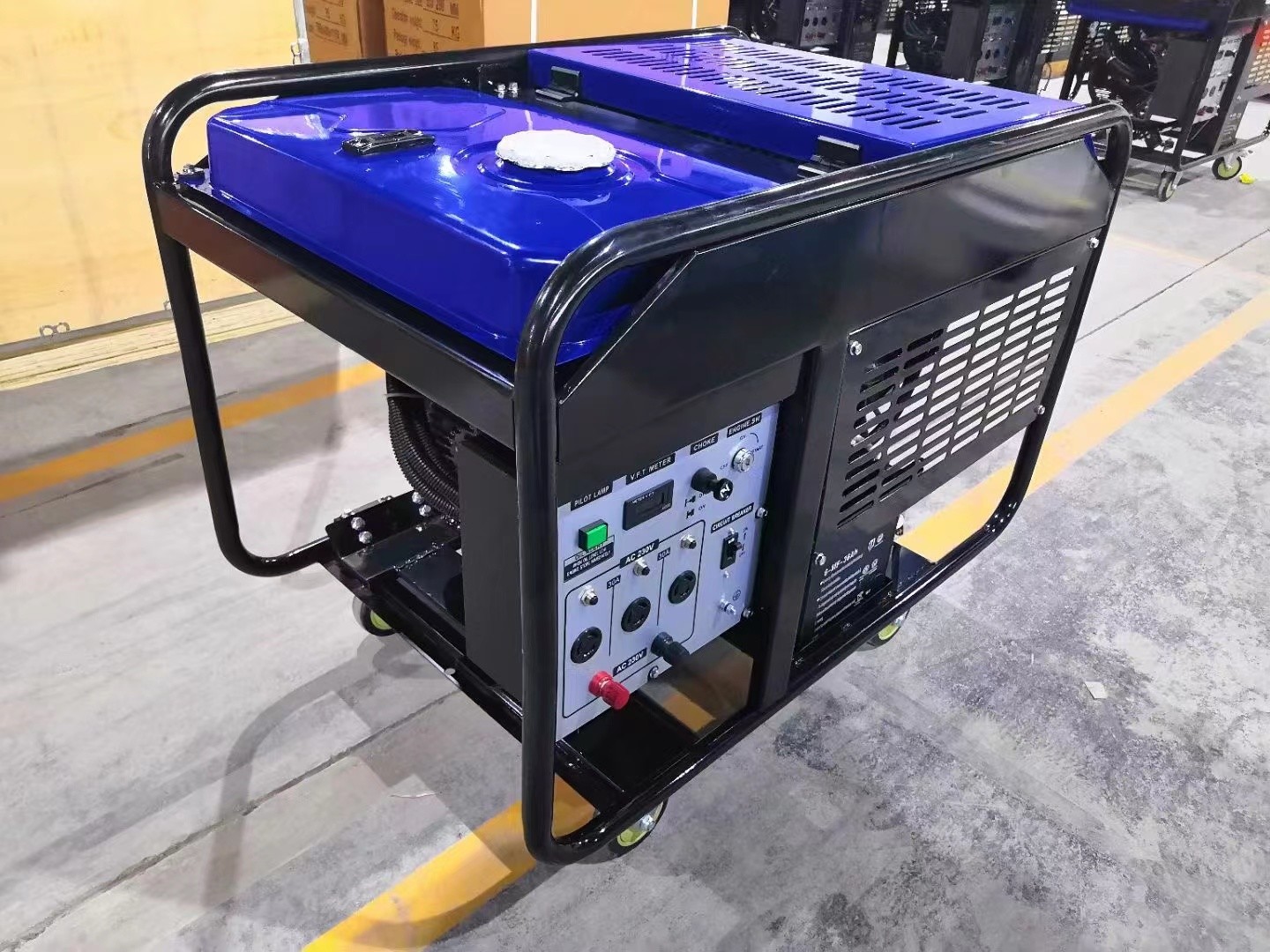 8KW V TWIN High Wattage Generator RS460 Engine 130KG Weight