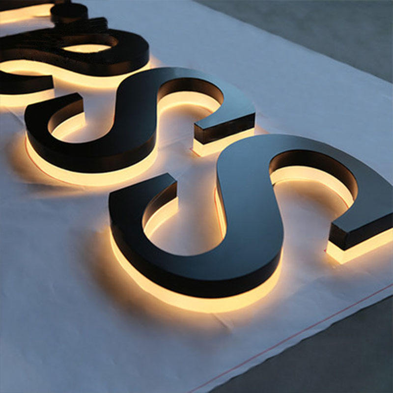 Acrylic Character 3D Three-Dimensional Signage Company Logo Background Wall Stickers 3D LED Billboards
