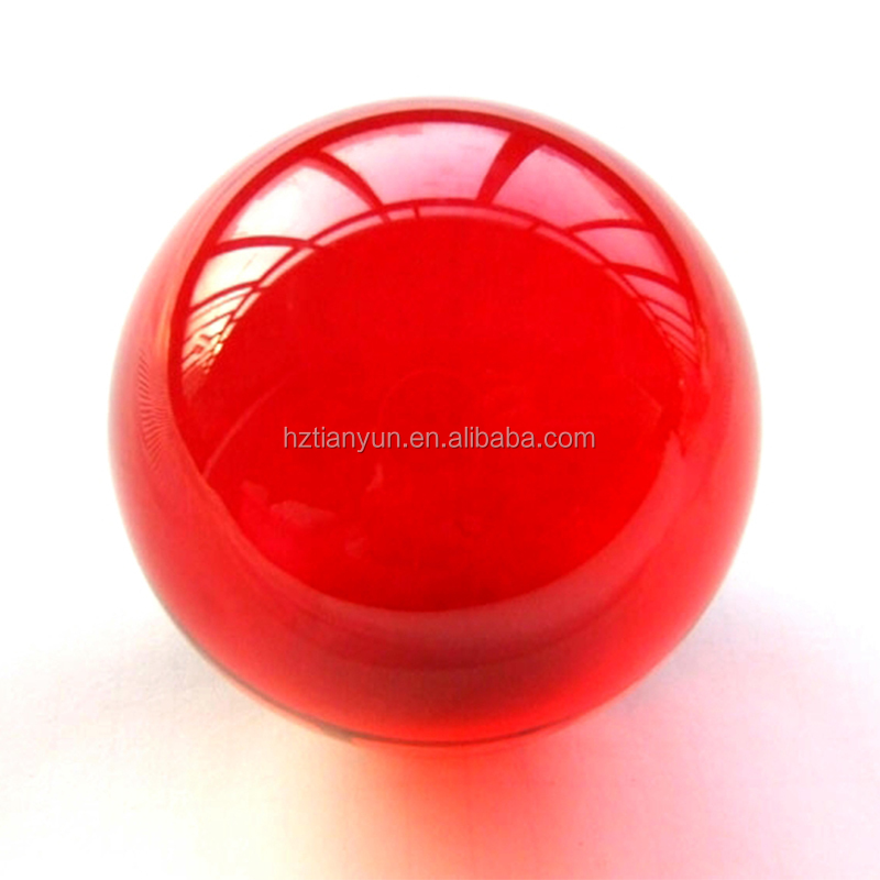 Low MOQ Custom acrylic decorative ball colorful clear round resin balls 100mm acrylic UV balls
