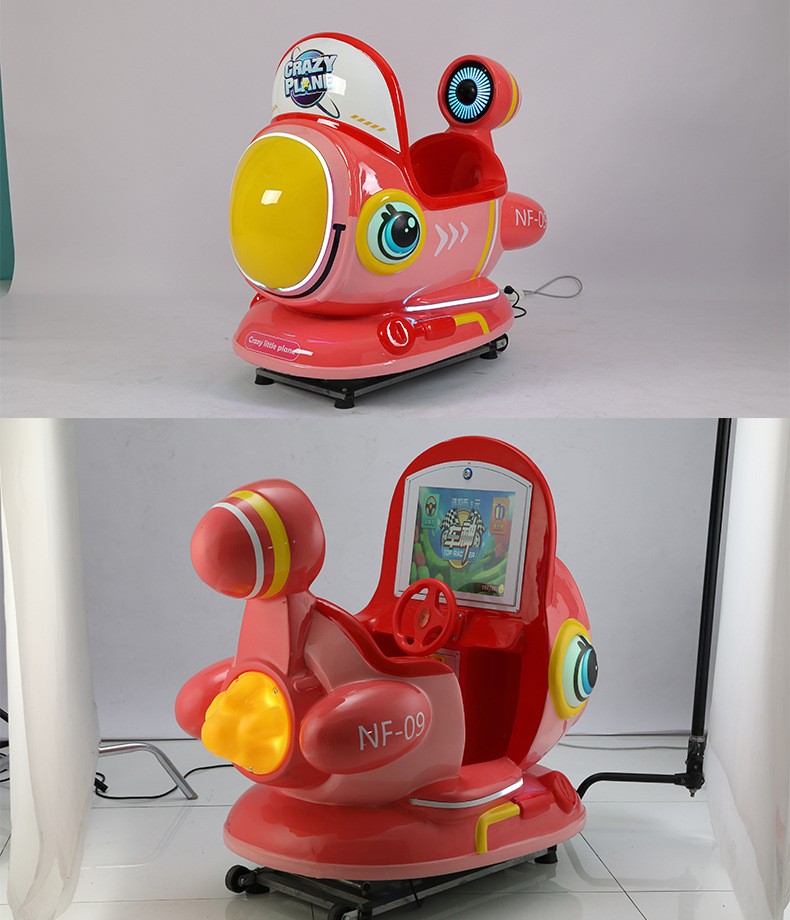 customized Yes Coin Operated Kids Shaking Car Game Machine for Amusement Game Center