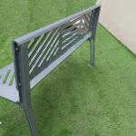 Street Furnitures 1400L*400W*820H Mm Metal Park Bench