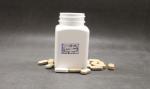 Square Plastic Bottle HDPE White Health Product Bottle Ustom Medicine Bottle