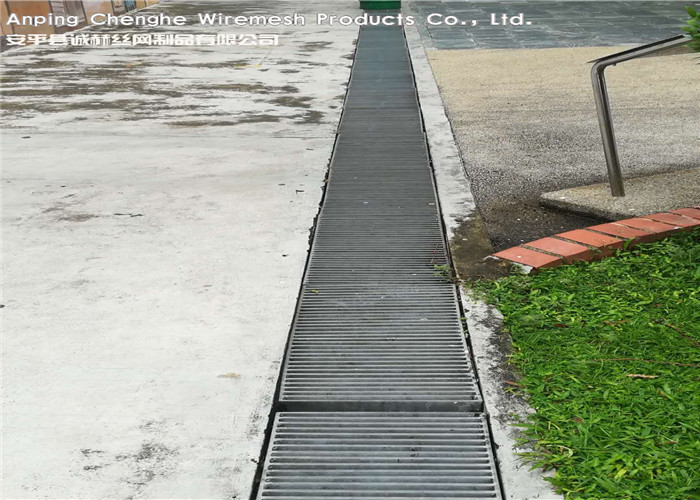Customized Low Carbon Steel Grate Drain Cover Rust - Proof Safe Design