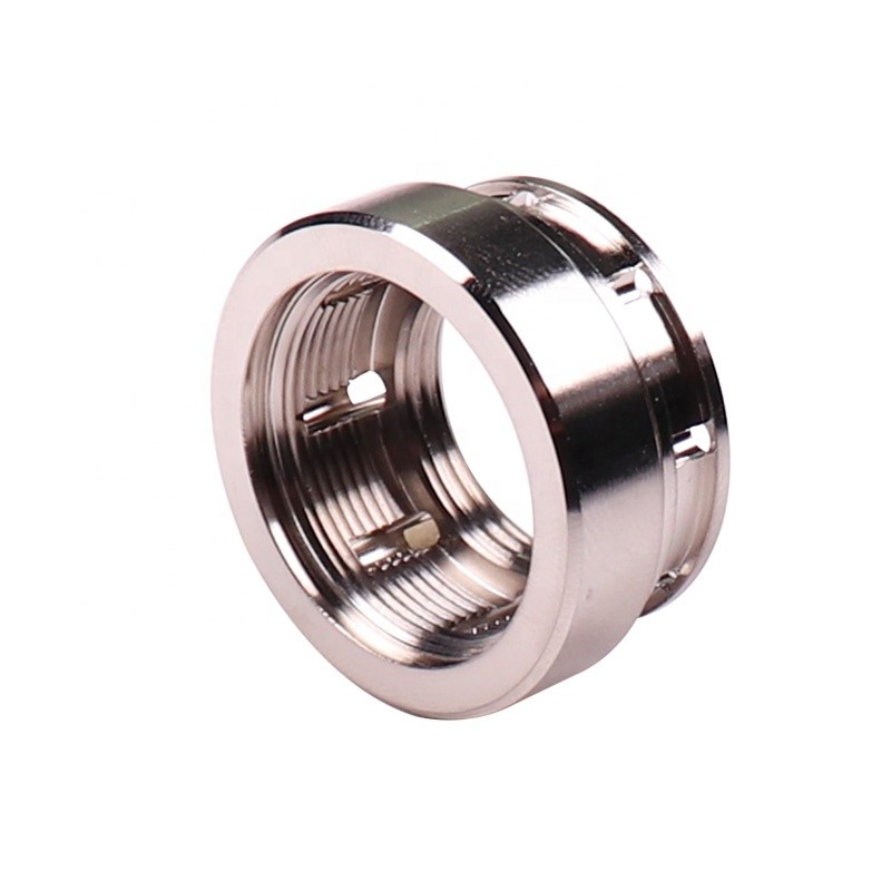 Chrome Plating Brass Deburring CNC Turning Milling Part Motorcycle