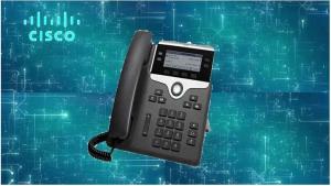China Ring Tones Adjustable VOIP IP Phone CP-7821-K9 Dimensions 207 X 206 X 28 mm wholesale
