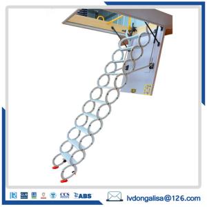 China ISO9001 Domestic Invisible 200kg Telescopic Loft Ladder wholesale