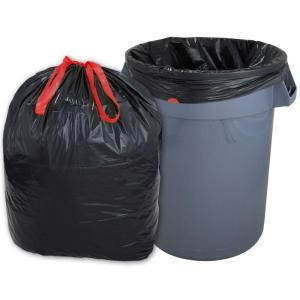 China 120L Black Star Seal Bags Trash Bag Can Liner Heavy Duty wholesale