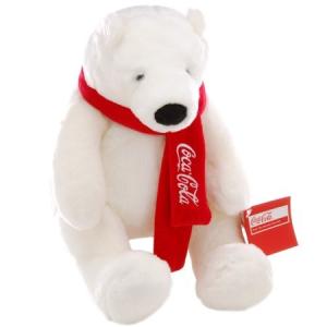 China Coca Cola Bear Polar Bear Plush Toys wholesale