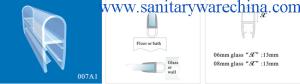 China Sealing Strips/waterproof strips/shower door seals/PVC Seal 007A1 wholesale