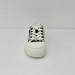Black Canvas Mule Shoes Breathable