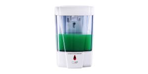 China Auto Sensor ABS Wall Mounted Soap Dispenser Logo Custom wholesale