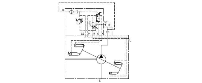 Portable Hydraulic Power Unit , Variable Displacement Axial Piston Pump Type V60N