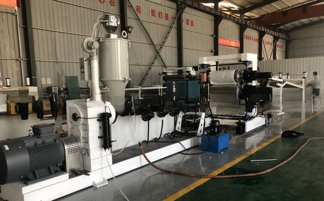 New Tech China Changyue Professional Geocell Making Machine Plastic Geocell Production Line