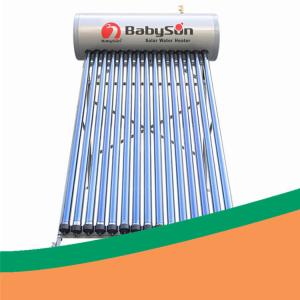 China Galvanized Steel INMETRO High Pressure Solar Water Heater 200 Liter wholesale