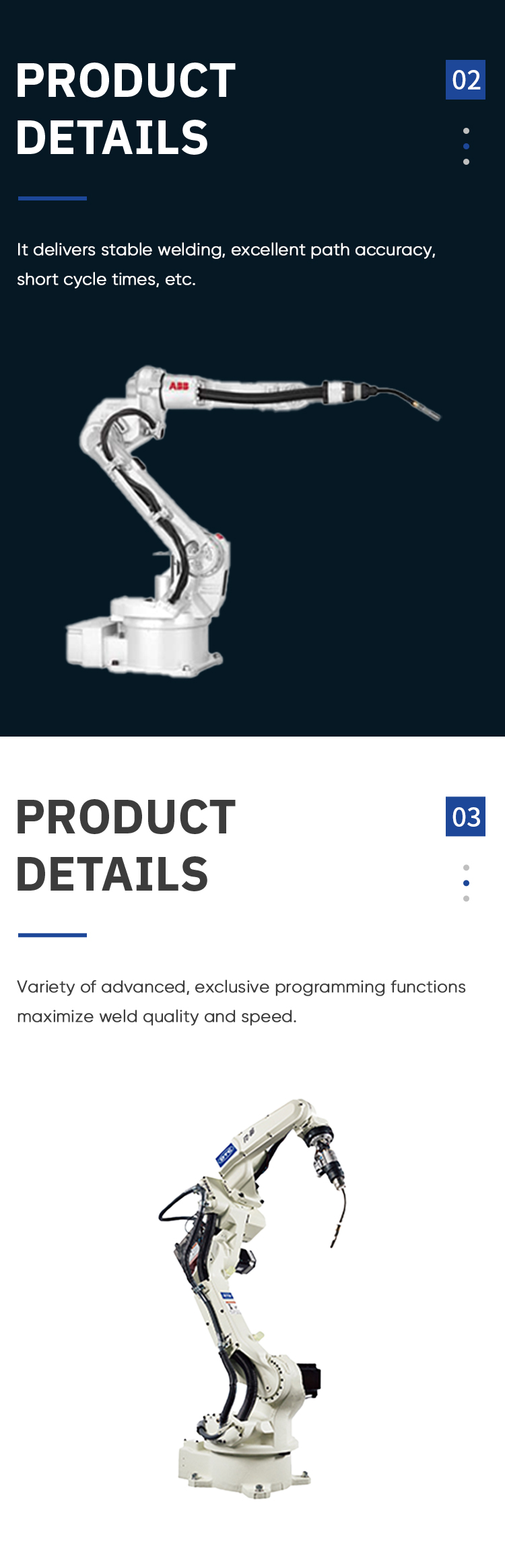 Mag Mig Automatic Welding Robot Arm TM-GIII 6 Axis with DM350 Welding Machine for Industrial Welding Robot Solution