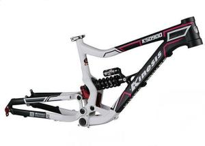 China MTB Full Suspension Mountain Bike Frame Downhill / Freeride 26er Wheel Size on sale