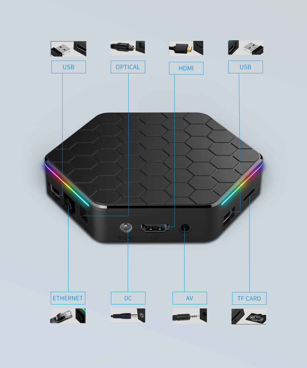 Android 12 Home Theater Projector 6k Ram 8gb Rom 128g 64bit Set Top Box