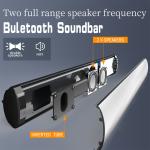 2.0CH Bluetooth Rechargeable Soundbar HIFI Wireless Soundbar Anti Interference
