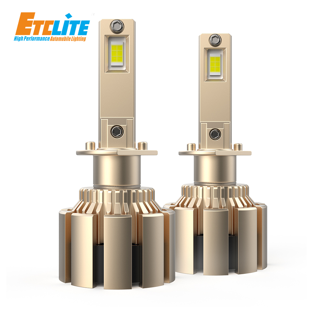 5000k Fan Cooled LED Headlights H1 16000Lm For Driving Safely