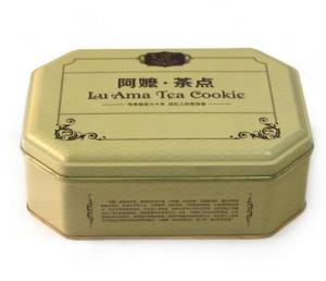 China Decorative D Shape Tin Box for Sale wholesale