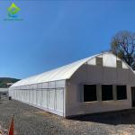 Vegetables Blackout Light Dep Green House 70m Length Caterpillar Tunnel