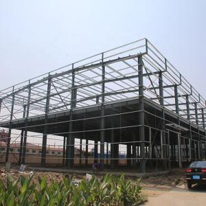 China Aesthetic Structural Steel Frame Prefab Metal Warehouse Building Construction wholesale