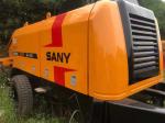 ISO90001 Approval 110kw Small Trailer Concrete Pump Portable Stationary 60CBM