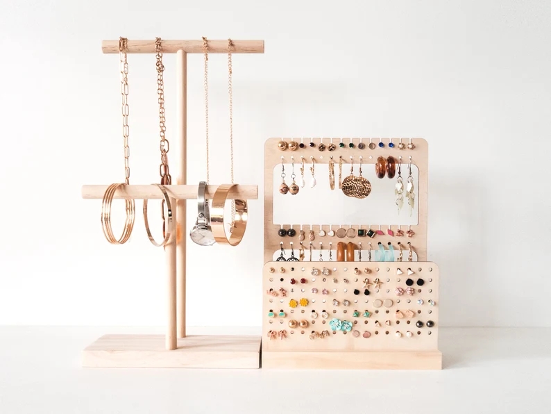 Jewellery Organiser Stand Stud Earring Holder Earring Holder Stand Jewellery Display Stand Jewellery Holder