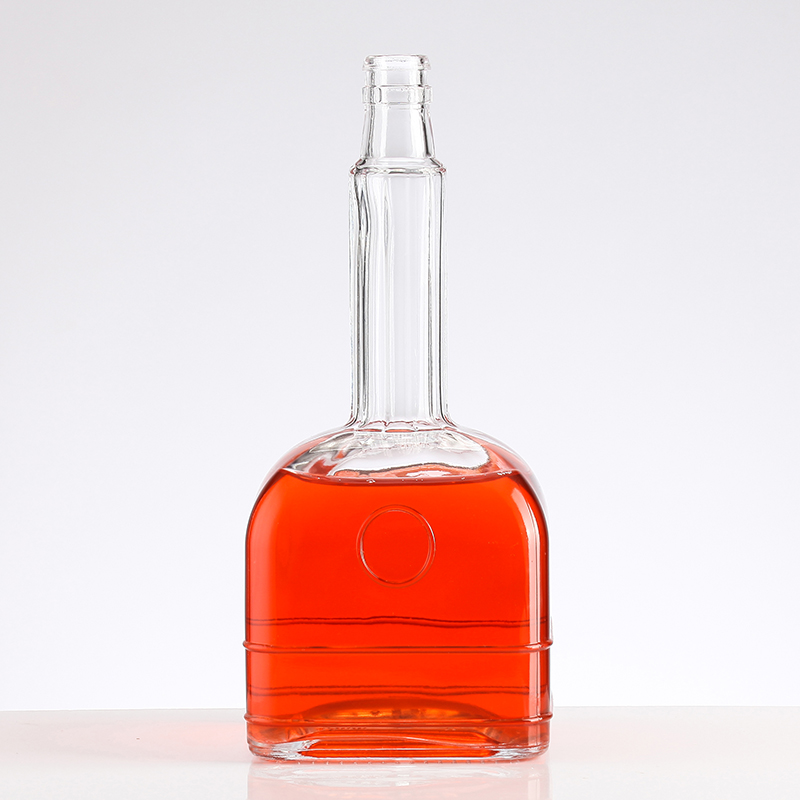 250ml/500ml/750ml Recycled Empty Frost Whisky Flask Vodka Bottle for Wine Glass Bottle