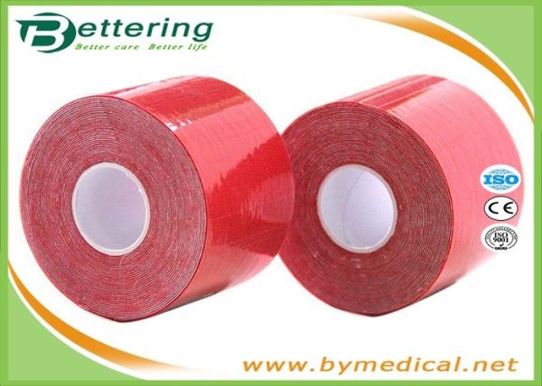 Colored Kinesiology Physio Therapy Athletic Muscle Tape For Knee / Shoulder /