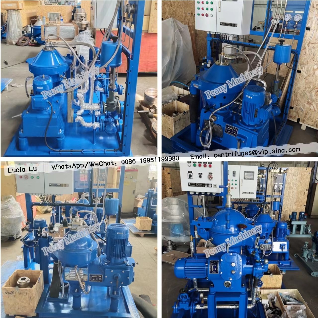 Model PDSD Centrifuge Separation for Oil and Water Skimmer Separator - Centrfuge