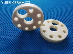 China Locating Insulating Ceramics Discs 99% Al2O3 Alumina Ceramic Gasket wholesale