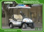 White 4 Seater Electric Security Patrol Vehicles 48V 3.7KW Aluminum Material