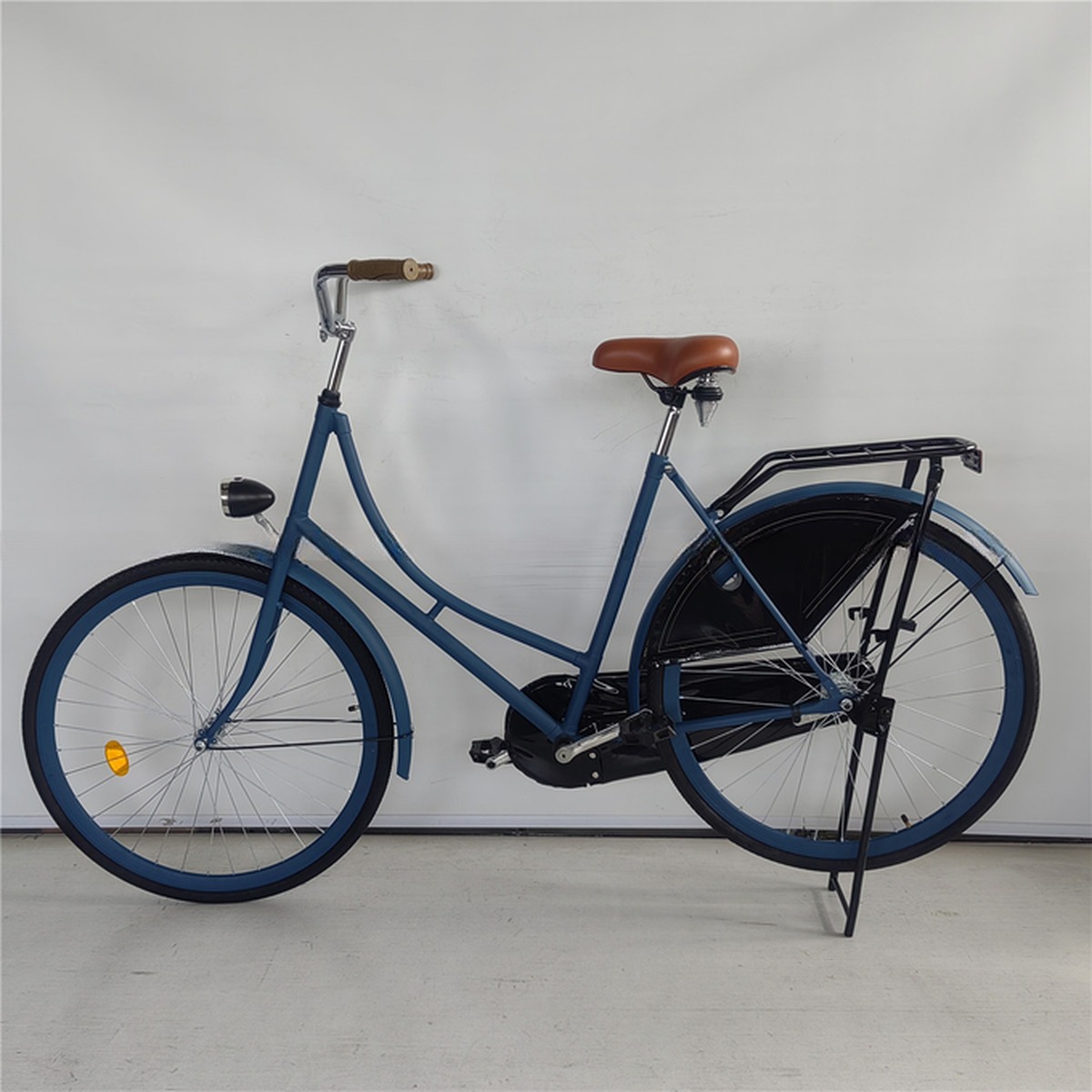 Single Speed 28 Inch Vintage Classic Black Lady Oma Holland City Cruiser Dutch Bike Bicycle for Women