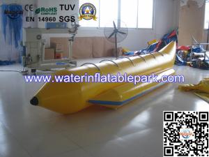 China Fire resistance Yellow Banana Fishing Boats For Commercial Rental wholesale