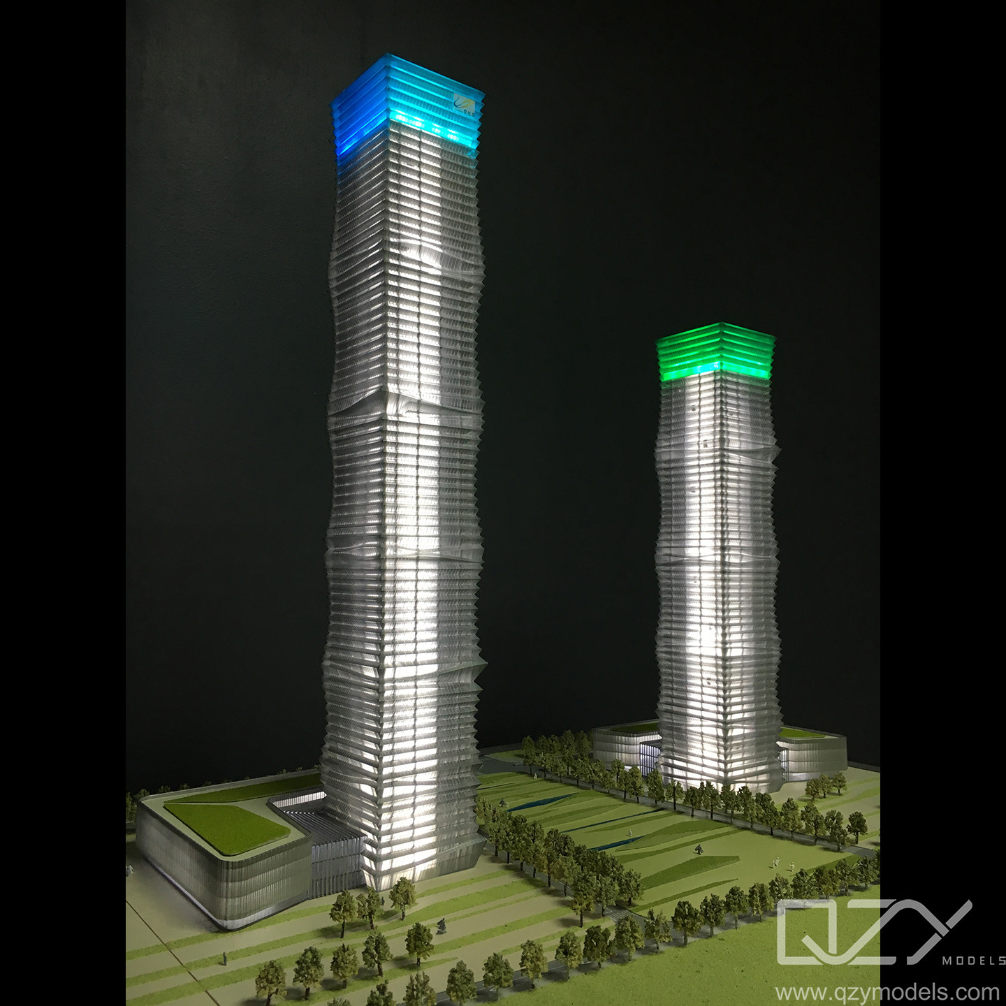 Scale Acrylic Model Architecture 1/500 Conceptual Design OEM