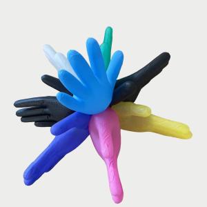 China Tattoo Beauty DisposableNitrile Blend Gloves Make Up Powder Free EN455 wholesale