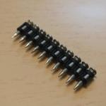 304 Stainless Steel Concrete Nail Pins Gas Drive Pins Black Collated Strip